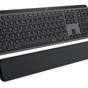 Logitech Master 920-011589 klaviatūra Biuras „Bluetooth“ QWERTY JAV tarptautinė versija Grafitas