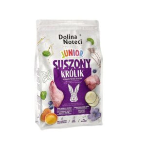 DOLINA NOTECI Premium Junior Rabbit - sausas maistas šunims - 4 kg