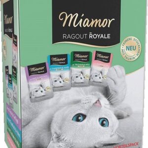 MIAMOR Ragout Royale Adult Mix in gravy - šlapias kačių maistas - 12x100g