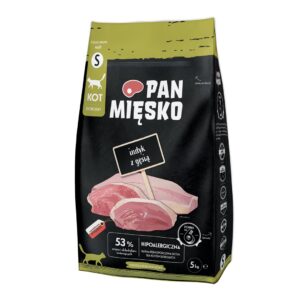 PAN MIĘSKO Kalakutiena su Žąsimi Small - sausas kačių maistas - 5 kg