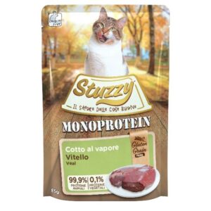 STUZZY Monoprotein Veal - šlapias kačių maistas - 85 g