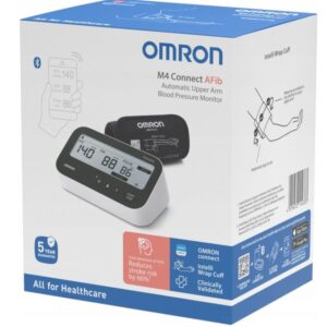 OMRON M4 Connect Afib rankos kraujospūdžio matuoklis