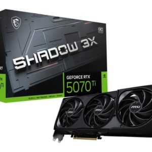 MSI GeForce RTX 5070 Ti 16G SHADOW 3X OC NVIDIA 16 GB GDDR7
