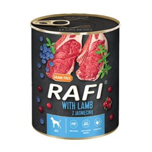 Dolina Noteci Rafi Šunų šlapias maistas su ėriena - 800g