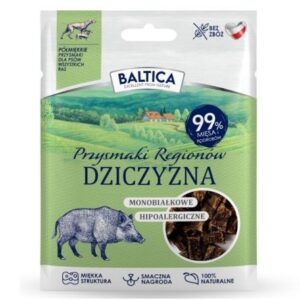 BALTICA Przysmaki regionów Monoprotein Venison - skanėstas šuniui - 30g