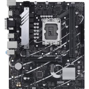 ASUS Prime B760M-K D4 Intel B760 LGA 1700 micro ATX pagrindinė plokštė - Image 2