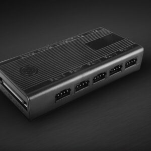 Mars Gaming MFSI4KIT Kompiuterio aušinimo sistema Kompiuterio korpusui Ventiliatorius 12 cm Juoda - Image 2