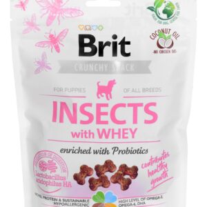 BRIT Care Dog Insects&Whey - Skanėstas šunims - 200 g