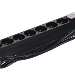 Alantec 19" maitinimo juosta - 8x230V su jungikliu - Image 3