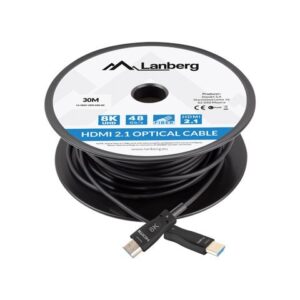 LANBERG KABELIS HDMI M/M V2.1 30M 8K OPTINIS AOC - Image 2