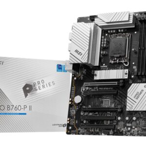 MSI PRO B760-P II pagrindinė plokštė Intel B760 LGA 1700 ATX