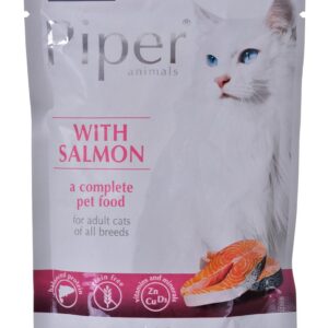 DOLINA NOTECI Piper with salmon - drėgno kačių ėdalo - 100 g