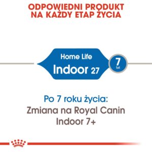 ROYAL CANIN Indoor 27 - sausas kačių maistas - 2 kg - Image 3