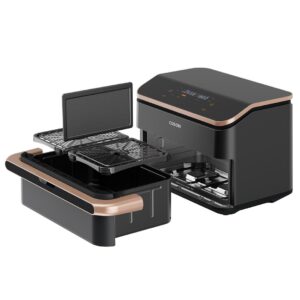 Cosori Dual Blaze TwinFry Air Fryer Karšto oro keptuvė 10 litrų, juoda - Image 2