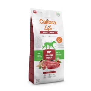CALIBRA Life Adult Large Fresh Beef - sausas maistas šunims - 12kg