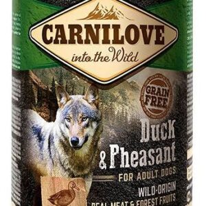 CARNILOVE Into the Wild Duck&Pheasant - Šlapias maistas šunims - 400 g
