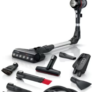 Bosch BCS711PET Dulkių siurbliui šluotai Baterija Sausa Bemaišis 0,3 L Juoda, Raudona 3 Ah