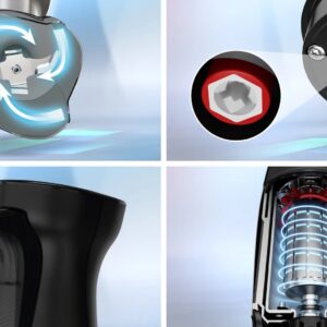 Bosch Serie 6 MSM6M621 trintuvas 0,5 L Panardinamas maišytuvas 1000 W Juoda, Nerūdijančiojo plieno - Image 3