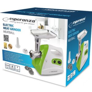 Esperanza EKM012G mėsmalė 600 W Žalia/balta - Image 3