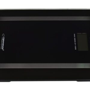 Esperanza EBS018K asmeninės svarstyklės Stačiakampis Juoda Elektroninės vonios svarstyklės - Image 3