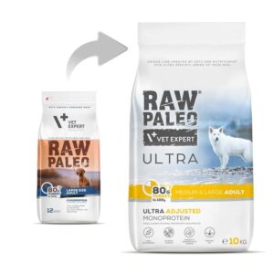 RAW PALEO Ultra Medium&Large Adult Turkey - sausas šunų maistas - 10 kg - Image 2