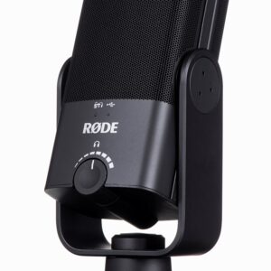 RØDE NT-USB mini Juoda Stalinis mikrofonas