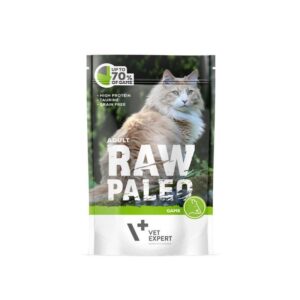 RAW PALEO Adult Cat Elniena - šlapias kačių maistas - 100 g