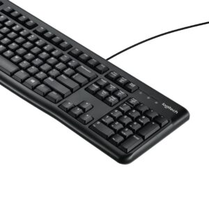 Logitech Keyboard K120 for Business klaviatūra Biuras USB QWERTY JAV tarptautinė versija Juoda - Image 3
