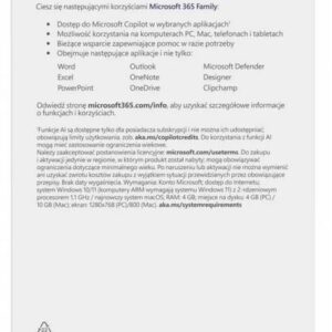 Microsoft 365 Family (6 naudotojai; 12 mėn) (EP2-32382) - Image 2