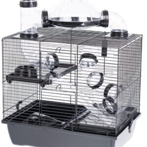 INTER-ZOO Rocky + Terrace black - narvas žiurkėnui