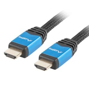Lanberg CA-HDMI-20CU-0018-BL HDMI kabelis 1 m HDMI A tipo (standartinis) Juoda - Image 2