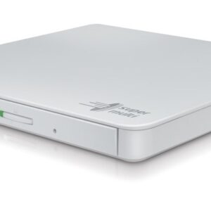 Hitachi-LG Slim Portable DVD-Writer optinių diskų įrenginys DVD±RW Balta - Image 2