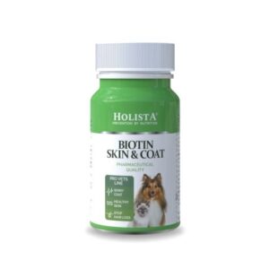 HOLISTA Biotin Skin & Coat - papildai šunims ir katėms - 90 pcs