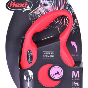 Flexi New Classic M 8 m Geltona Šuo Susitraukiantis pavadėlis - Image 3