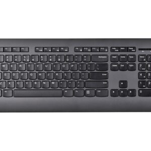 Lenovo 4X30H56874 klaviatūra Universalus Radijo dažnio belaidė QWERTY Anglų (JAV) Juoda - Image 2