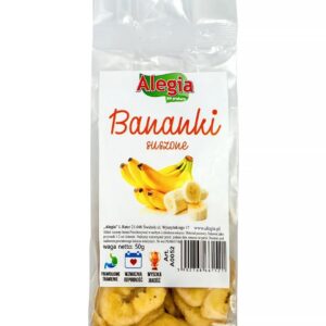 ALEGIA Dried bananas - skanėstas žiurkėms ir triušiams - 60g