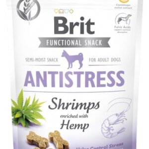 BRIT Functional Snack Antistress Shrimp - skanėstas šunims - 150g
