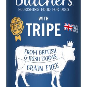 BUTCHER'S Original Tripe Mix Rumen Pate - drėgnas šunų maistas - 400g