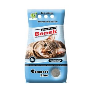 Certech Super Benek Compact Natūralus - Sluoksniuotas kačių kraikas 5 l