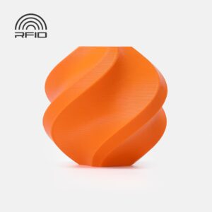 3D Plastikas - Filamentas PETG HF With spool/Su rite oranžinės spalvos | 1.75 mm, 1kg | Bambu Lab
