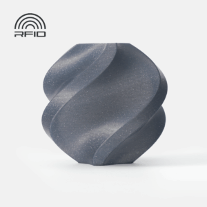 3D Plastikas - Filamentas PLA Sparkle With spool/Su rite Slate pilkos spalvos | 1.75 mm, 1kg | Bambu Lab