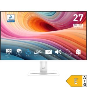 Monitorius MSI PRO MP275W E2 27" / FHD / 120Hz / 1ms (MPRT) baltos spalvos