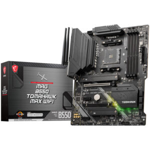 MSI MAG B550 Tomahawk Max WiFi, Socket AM4, AMD B550, ATX - DDR4