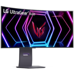 LG UltraGear OLED 39GS95QE-B, 39 inch Curved Gaming Monitor, 240 Hz, OLED, G-SYNC Compatible