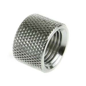 Bitspower Multi Adapter G1/4 inch female to G1/4 inch female, shiny silver