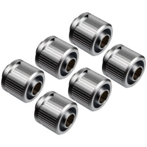 EK Water Blocks EK-Quantum Torque STC 10/16 - 6-pack, Satin Titanium