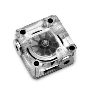 EK Water Blocks EK-Quantum Flowmeter D-RGB - Nickel - Image 2