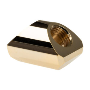 EK Water Blocks EK-Quantum Torque Adapter 90 Degree G1/4 Inch Female to G1/4 Inch Female - gold - Image 2