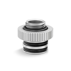 EK Water Blocks EK-Quantum Torque Push-In Adapter M 7 - Satin Titanium - Image 2