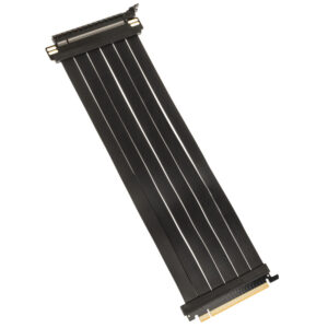 Kolink PCIe 5.0 Riser Cable, 180 degrees, x16 - black, 300mm - Image 2